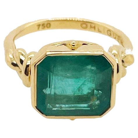 Antique Emerald Engagement Rings - 2,066 For Sale at 1stDibs | vintage emerald engagement rings ...