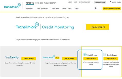 Step-by-step guide to Unfreeze your Credit at TransUnion — Snowcap.Me