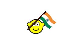 India flag waving buddy icon animated : Buddy icons @ emofaces.com
