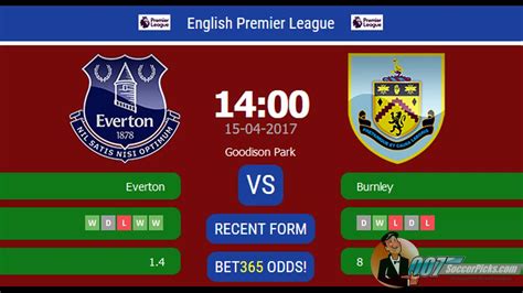 Everton vs Burnley PREDICTION (by 007Soccerpicks.com) - YouTube