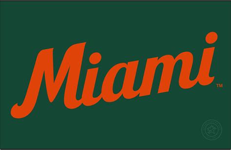 Miami Hurricanes Logo - Wordmark Logo - NCAA Division I (i-m) (NCAA i-m ...