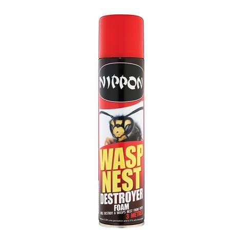 Nippon Wasp Nest Destroyer Foam 300ml | Pest Control Hub