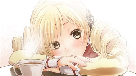 Drinking Coffee Anime Girl Wallpapers - Wallpaper Cave