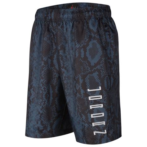 Air Jordan 11 Low Navy Snakeskin Shorts | SneakerFits.com