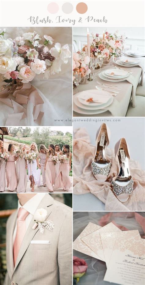 7 Stunning Wedding Color Palettes with Blush Pink ...