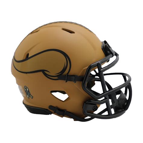 Minnesota Vikings 2023 Salute to Service Riddell Speed Mini Football H – Creative Sports