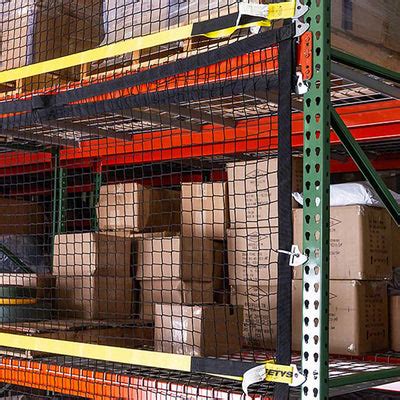 Pallet Rack Safety Netting | Easy Install | Shop Online - Southeast ...