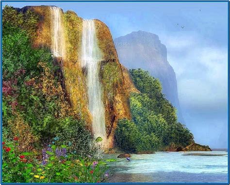 Moving waterfall screensavers mac - Download free