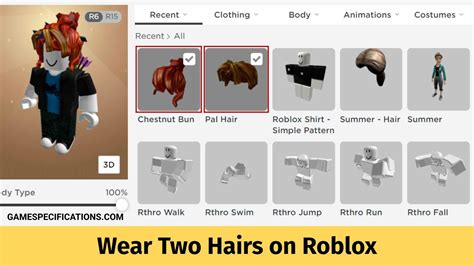 How To Wear Two Hairs On Roblox - Game Specifications