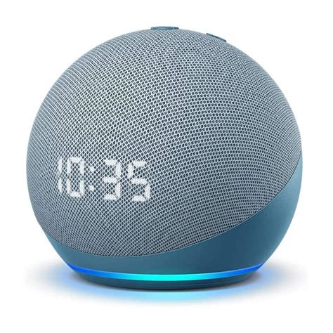 All-new Echo Dot 4th Gen Smart speaker with Alexa - Clock - GeeWiz