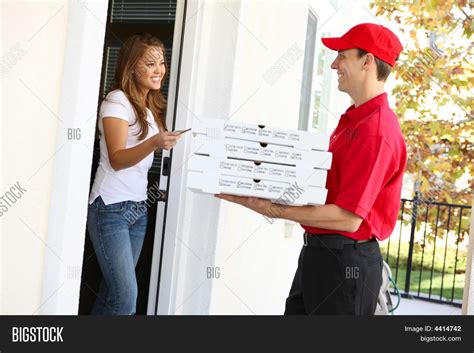 Pizza Delivery Image & Photo (Free Trial) | Bigstock