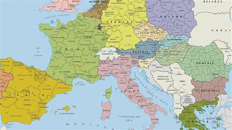 Europe Map Wallpapers - Top Free Europe Map Backgrounds - WallpaperAccess