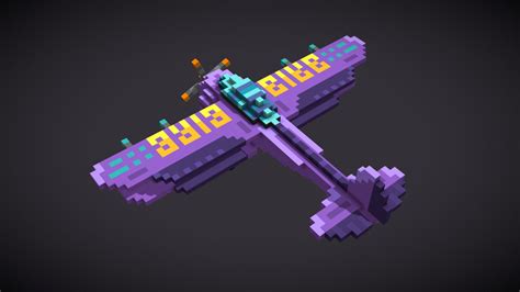 PIXEL PLANE - Download Free 3D model by LordCinn [da5c802] - Sketchfab