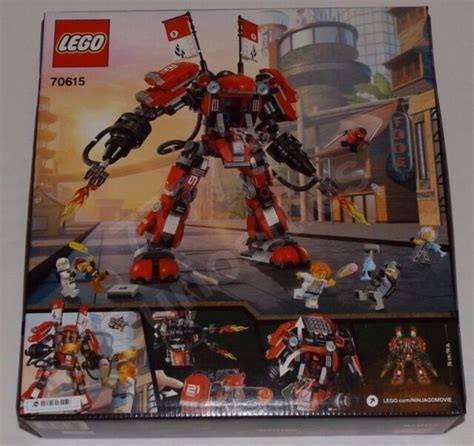 Lego The Ninjago Movie Fire Mech Building Kit - 70615 for sale online | eBay