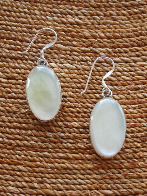 Mother of Pearl drop earrings available to buy online