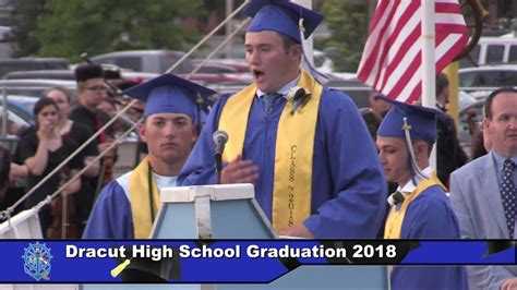 Dracut High School Graduation 2018 - YouTube