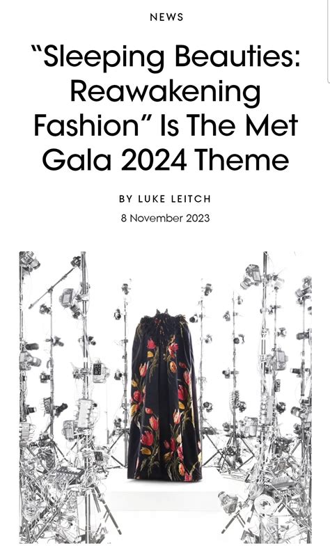 Met Gala’s 2024 Theme Is All About Preserving History, Craftsmanship & Nature & We’re All For It ...