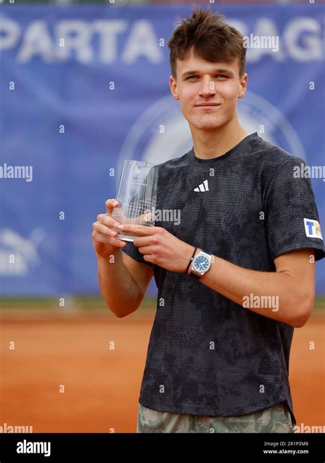 Jakub Mensik of Czech Republic won the TK Sparta Prague Open 2023 ATP ...