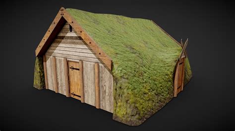 Icelandic Viking house - Buy Royalty Free 3D model by Joan LP ...