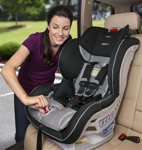 The Britax Marathon ClickTight makes car seat installation as simple as buckling a seat belt. # ...