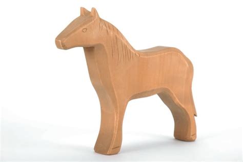 Wooden Horse Toy Horse Eco Toys Traditional Toys | Etsy