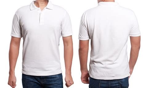 White Polo Shirt Design Template Stock Photo - Download Image Now - iStock