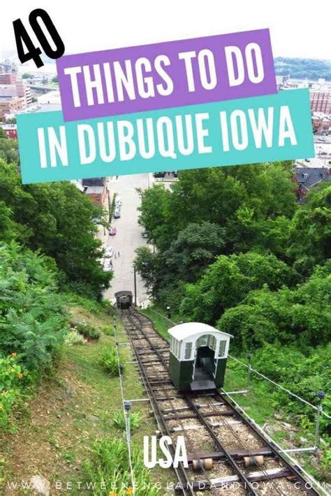 40 Top Things To Do in Dubuque Iowa, Recommended By A Local! | Dubuque iowa, Things to do, Iowa