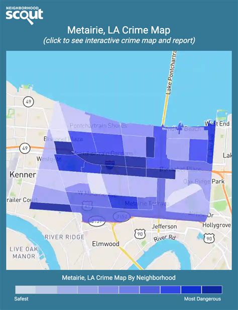 Metairie Crime Rates and Statistics - NeighborhoodScout