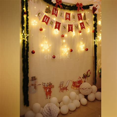 DIY christmas decor backdrop ideas for stunning photos