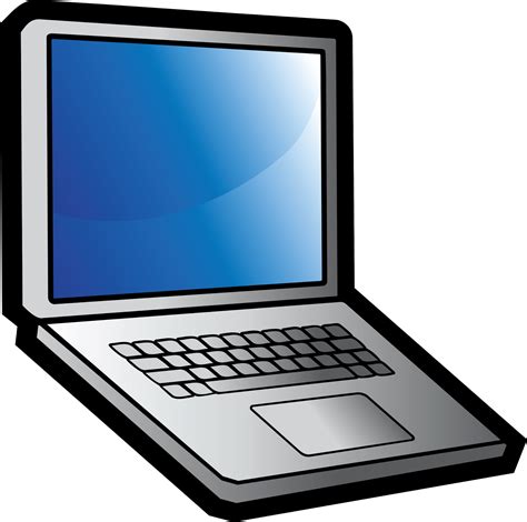 Download Free Cartoon Laptop Clipart - Cartoon Computer Transparent ...