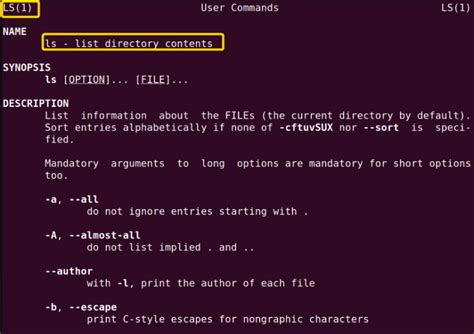 What is Man Page in Linux? [Structure, Sections & Examples]