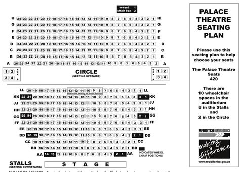 Palace Theatre Manchester Seating Plan Stalls - Rectangle Circle