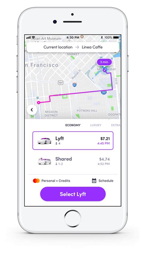 Lyft redesigns rider app to encourage shared rides | TechCrunch