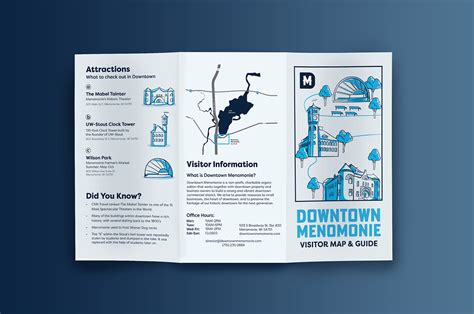 Downtown Menomonie Map :: Behance