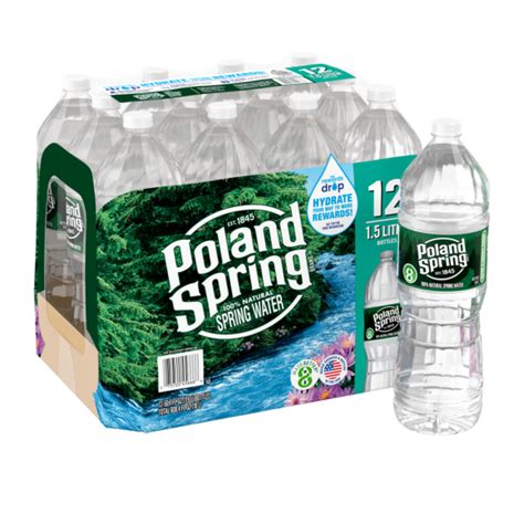 Poland Spring® Bottled Water | 1.5 Liter 12-Pack | ReadyRefresh