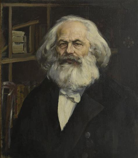 Pavel Petrovich Benkov Retrato de Karl Marx, 1911, 89×103 cm: Descripción de la obra | Arthive