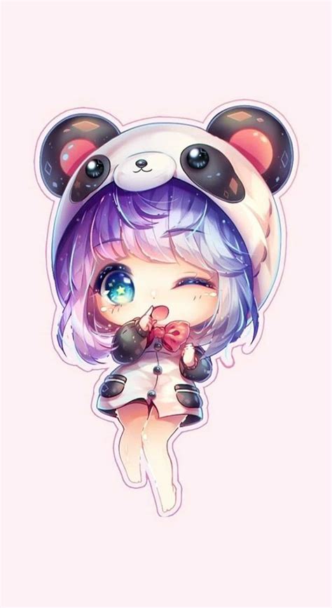 Cực đáng yêu với ảnh nền anime cute chibi hình ảnh tươi sáng và sống động