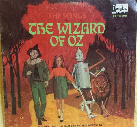 RARE Walt Disney's Songs from The Wizard of Oz Disneyland Vinyl Record 1328 LP | Disney songs ...