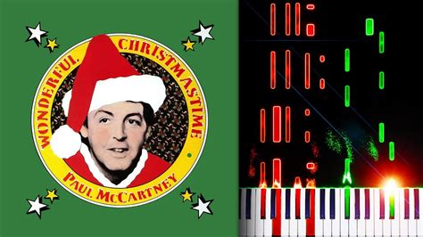 Paul McCartney - Wonderful Christmastime - Piano Tutorial - YouTube