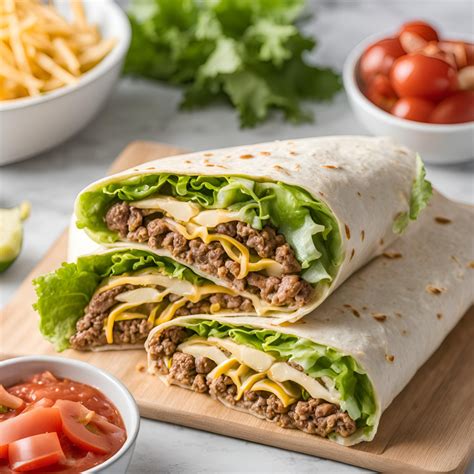 Big Mac Wrap: Classic Homemade Tortilla Wrap! - The Fresh Man cook