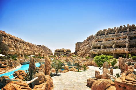 You can stay in a cave-themed hotel in Egypt