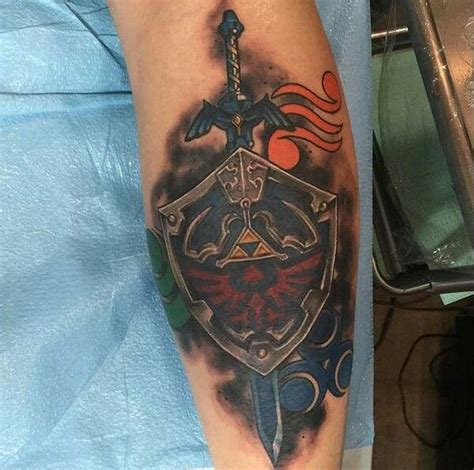 Pin by Becca on tats | Zelda tattoo, Geek tattoo, Tattoos