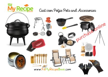 Original SA Potjie Pot Recipes - Fill My Recipe Book