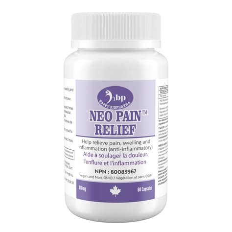 Buy NEO-100% NATURAL PAIN RELIEF™ - Advanced Pain Formula - Happy BioPharma