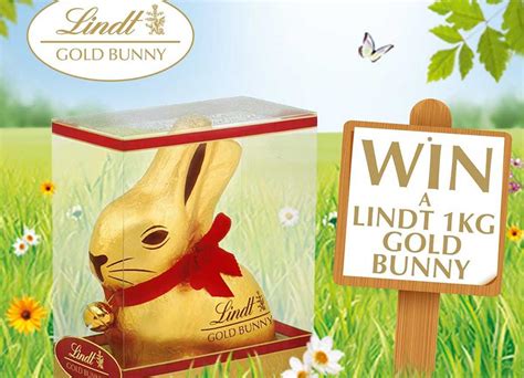 WIN A Mouth-Wateringly Delicious 1kg Chocolate Bunny From Lindt!