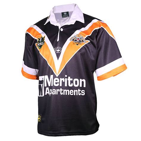 Buy 2000 Wests Tigers Retro Jersey – Mens - NRL Jerseys