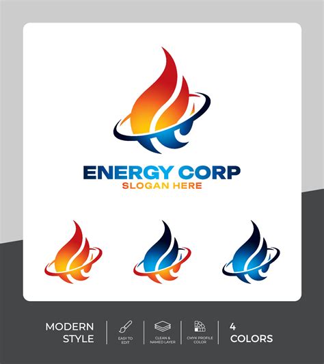 3D Modern Oil Gas Logo vector 21450307 Vector Art at Vecteezy