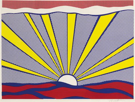 ROY LICHTENSTEIN , Sunrise (C. II.7) | Christie's