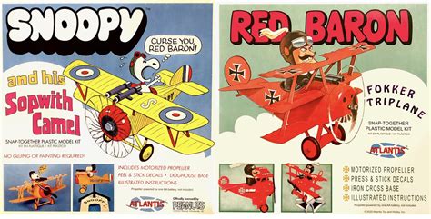 1970S Sopwith Camel Red Baron Simulator Spinning Battery Power / The ...