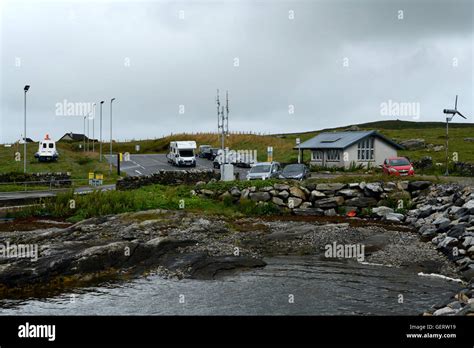 Berneray Ferry Terminal Stock Photo - Alamy